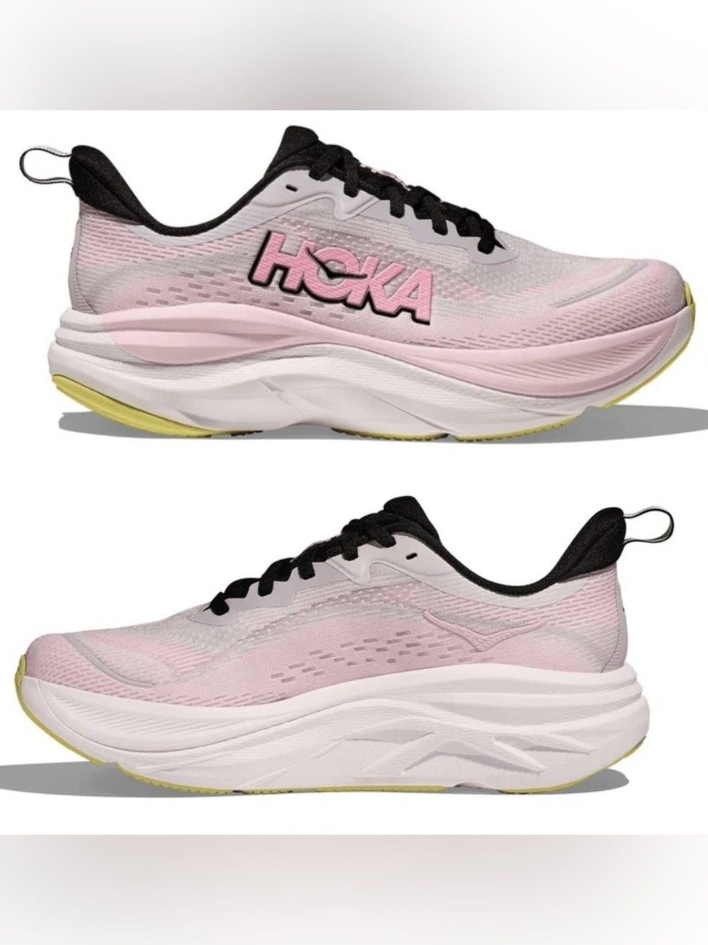Hoka 💅 Skyflow Running Jogging Athletic Shoes Pink Twilight 1155113 SLWC NEW - Picture 3 of 12